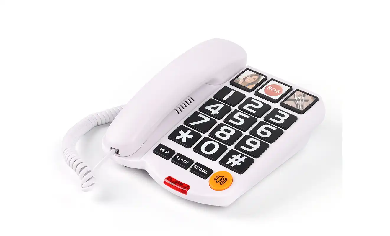 Old People Use Telephone