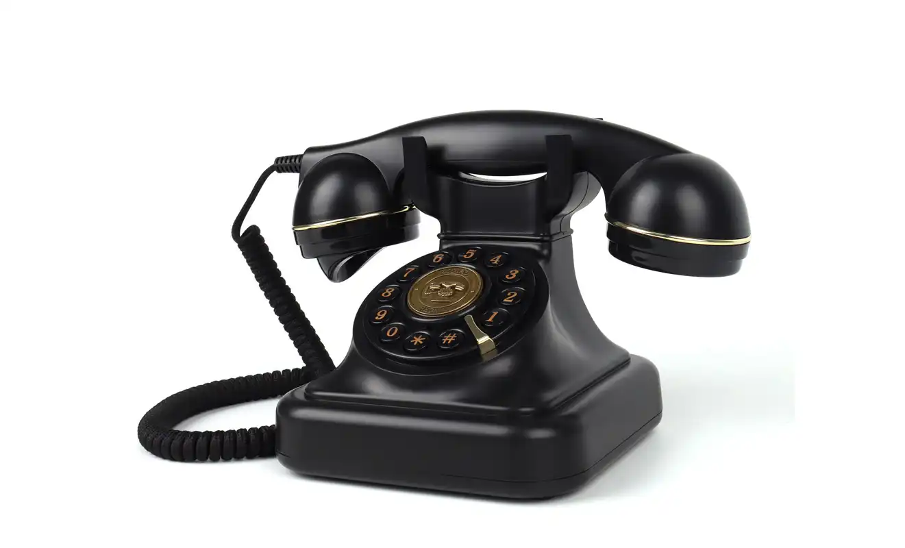 Antique Push Button Telephone Antique Push Button Telephone