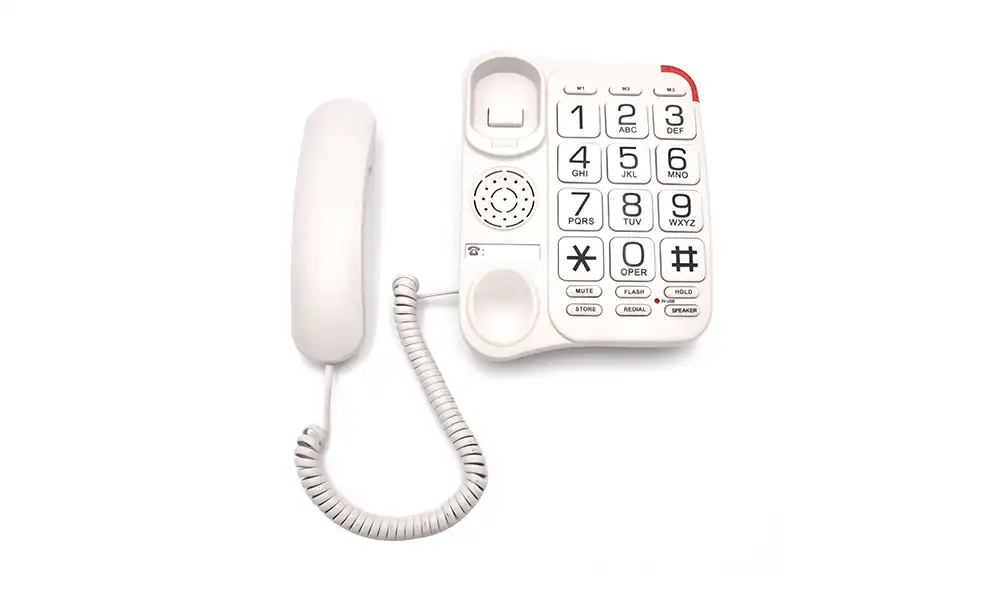 Amplified Big Button Phone for Seniors: 4 Standout Features